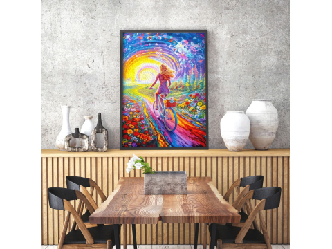 Puzzle 1000 piese Enjoy – Pedals to Freedom [5]