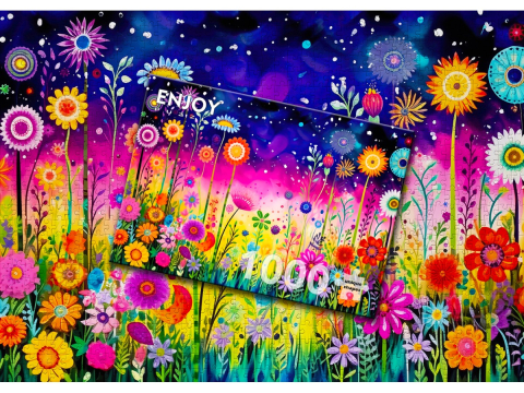 Puzzle 1000 piese Enjoy – Petal Serenade [3]