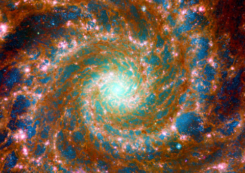 Puzzle 1000 piese Enjoy – Phantom Galaxy Across the Spectrum [1]