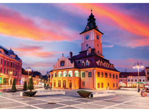 Puzzle 1000 piese Enjoy – Piața Sfatului Brașov [1]