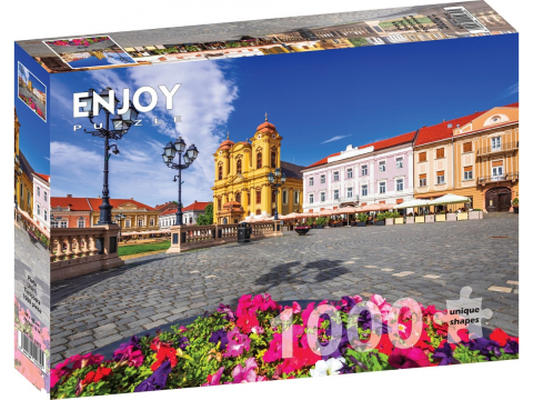Puzzle 1000 piese - Puzzle 1000 piese Enjoy – Piața Unirii Timișoara