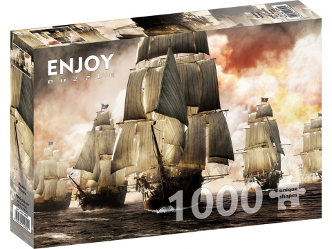 Puzzle 1000 piese - Puzzle 1000 piese Enjoy – Pirates’ Victory