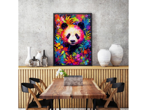 Puzzle 1000 piese Enjoy – Playful Panda Cub [5]