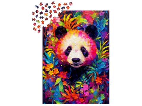 Puzzle 1000 piese Enjoy – Playful Panda Cub [2]