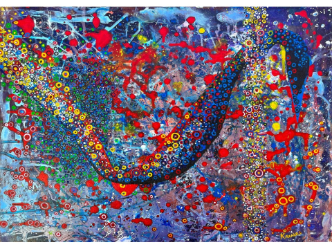 Puzzle 1000 piese Enjoy – Plume Bird [1]