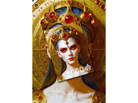 Puzzle 1000 piese Enjoy – Priestess [3]