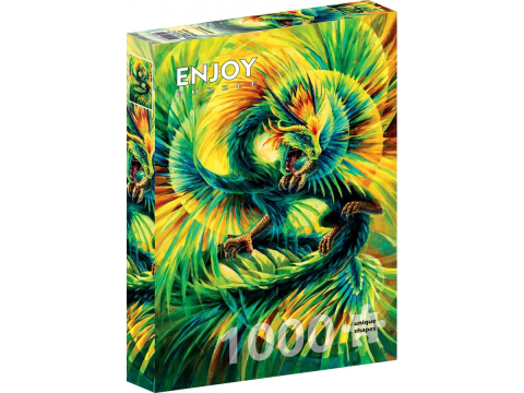 Puzzle - Puzzle 1000 piese Enjoy – Quetzalcoatl