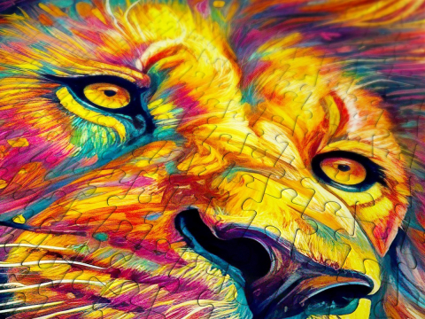 Puzzle 1000 piese Enjoy – Radiant King [4]