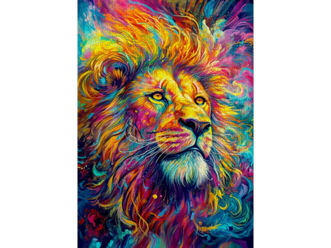 Puzzle 1000 piese Enjoy – Radiant King [1]