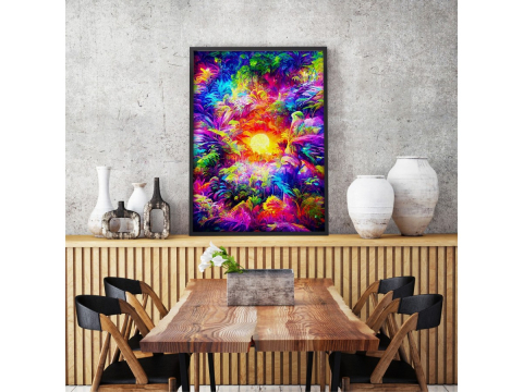 Puzzle 1000 piese Enjoy – Rainbow Tropic [5]