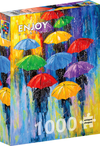 Puzzle 1000 piese - Puzzle 1000 piese Enjoy – Rainy Day