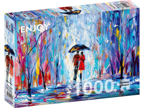Puzzle 1000 piese - Puzzle 1000 piese Enjoy – Rainy Love