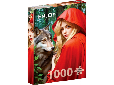 Puzzle - Puzzle 1000 piese Enjoy – Red Riding Hood