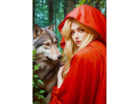 Puzzle 1000 piese Enjoy – Red Riding Hood [1]
