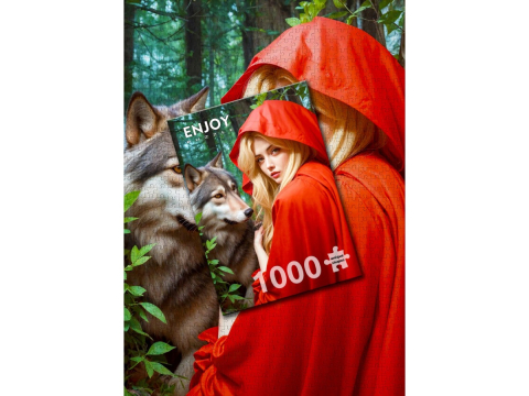 Puzzle 1000 piese Enjoy – Red Riding Hood [3]