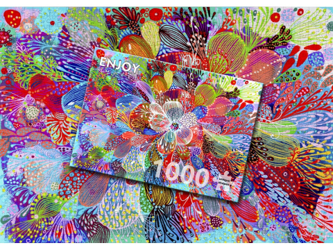 Puzzle 1000 piese Enjoy – Revolutionary Blossom [3]