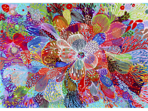 Puzzle 1000 piese Enjoy – Revolutionary Blossom [1]