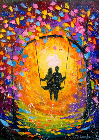 Puzzle 1000 piese Enjoy – Romantic Love [1]