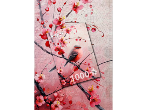 Puzzle 1000 piese Enjoy – Ruby Songbird [3]