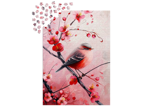 Puzzle 1000 piese Enjoy – Ruby Songbird [2]