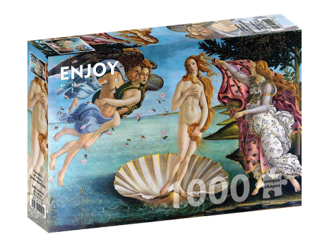 Puzzle - Puzzle 1000 piese Enjoy – Sandro Botticelli: The Birth of Venus