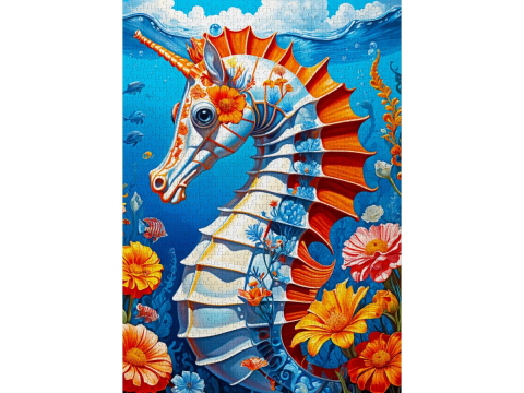 Puzzle 1000 piese Enjoy – Sea Horse [1]