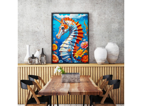 Puzzle 1000 piese Enjoy – Sea Horse [5]