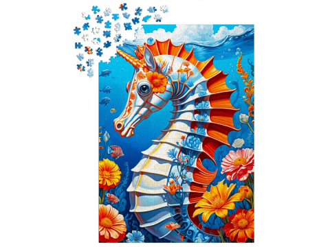 Puzzle 1000 piese Enjoy – Sea Horse [2]
