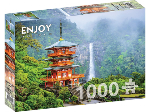 Puzzle - Puzzle 1000 piese Enjoy – Seiganto-ji Pagoda, Japan