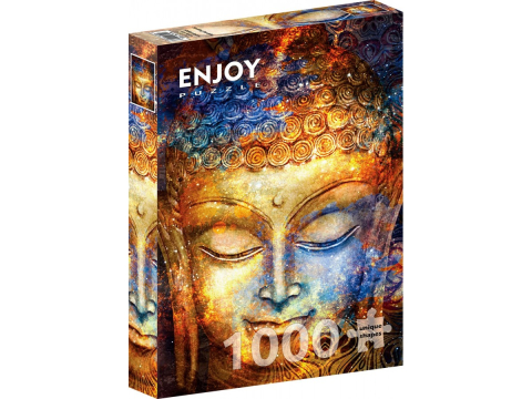 Puzzle 1000 piese - Puzzle 1000 piese Enjoy – Smiling Buddha