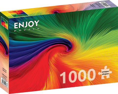 Puzzle - Puzzle 1000 piese Enjoy – Spinning Rainbow