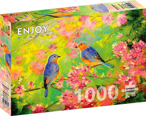 Puzzle 1000 piese - Puzzle 1000 piese Enjoy – Spring Melody