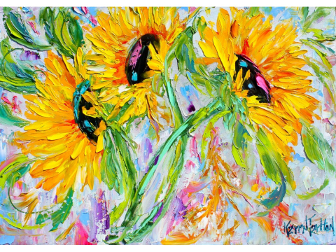 Puzzle 1000 piese Enjoy – Sunflower Joy [1]