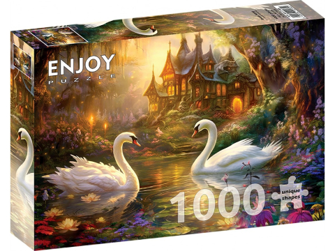 Puzzle 1000 piese - Puzzle 1000 piese Enjoy – Swan Song