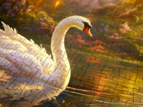 Puzzle 1000 piese Enjoy – Swan Song [4]