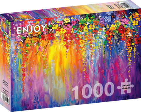 Puzzle 1000 piese - Puzzle 1000 piese Enjoy – Symphony of Flowers