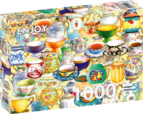Puzzle 1000 piese - Puzzle 1000 piese Enjoy – Tea Time