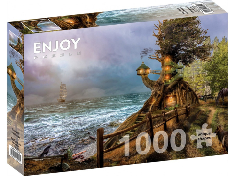 Puzzle 1000 piese - Puzzle 1000 piese Enjoy – The Magic Lighthouse