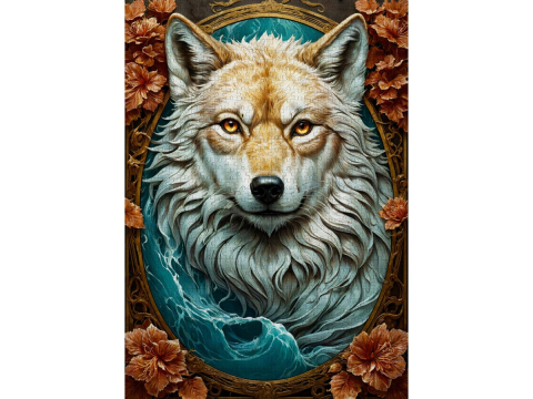 Puzzle 1000 piese Enjoy – The Wolf [1]