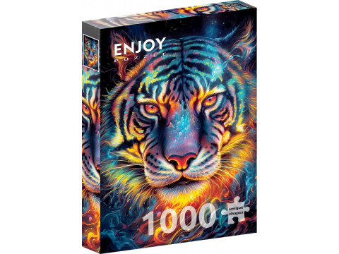 Puzzle 1000 piese - Puzzle 1000 piese Enjoy – Tiger Resilience