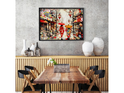 Puzzle 1000 piese Enjoy – Tokyo Stroll [5]