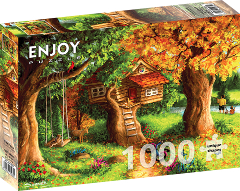 Puzzle 1000 piese - Puzzle 1000 piese Enjoy – Tree House