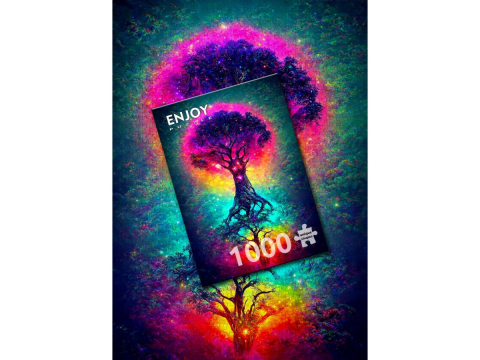 Puzzle 1000 piese Enjoy – Tree of the Universe [3]
