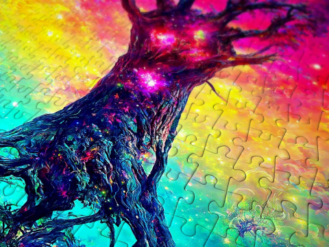 Puzzle 1000 piese Enjoy – Tree of the Universe [4]