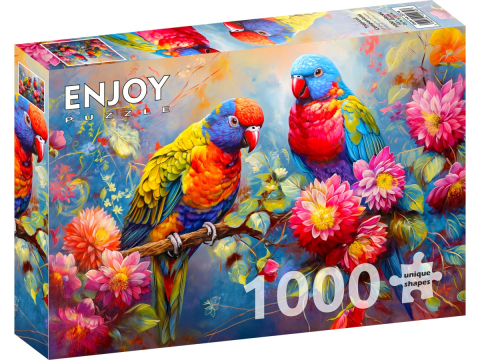 Puzzle - Puzzle 1000 piese Enjoy – Tropical Companions