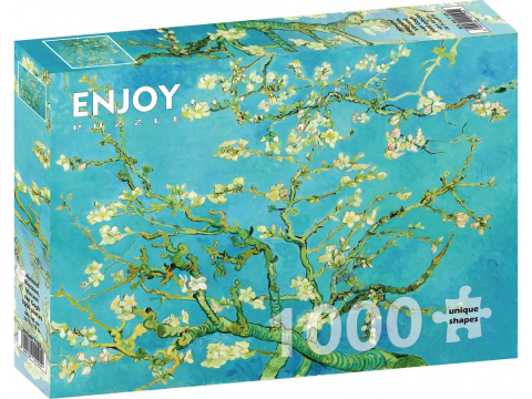 Puzzle - Puzzle 1000 piese Enjoy – Vincent van Gogh: Almond Blossom
