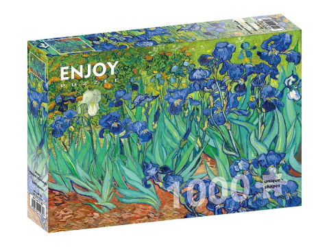 Puzzle 1000 piese - Puzzle 1000 piese Enjoy – Vincent van Gogh: Irises