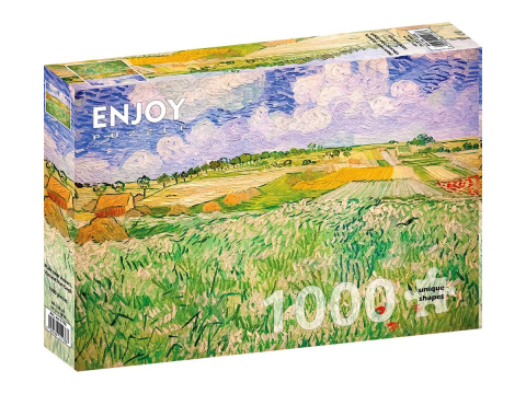 Puzzle - Puzzle 1000 piese Enjoy – Vincent van Gogh: Plain near Auvers