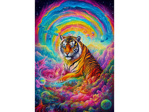 Puzzle 1000 piese Enjoy – Where Tigers Reign [1]
