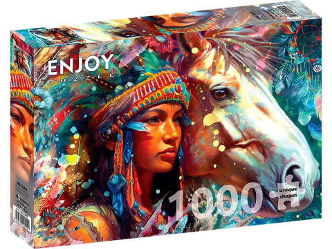 Puzzle - Puzzle 1000 piese Enjoy – Wild Spirit